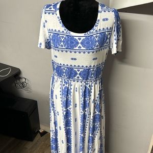 LuLaRoe Riley maxi dress